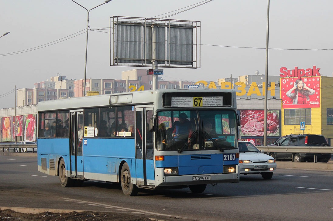 Алматы, Mercedes-Benz O405 № 2187