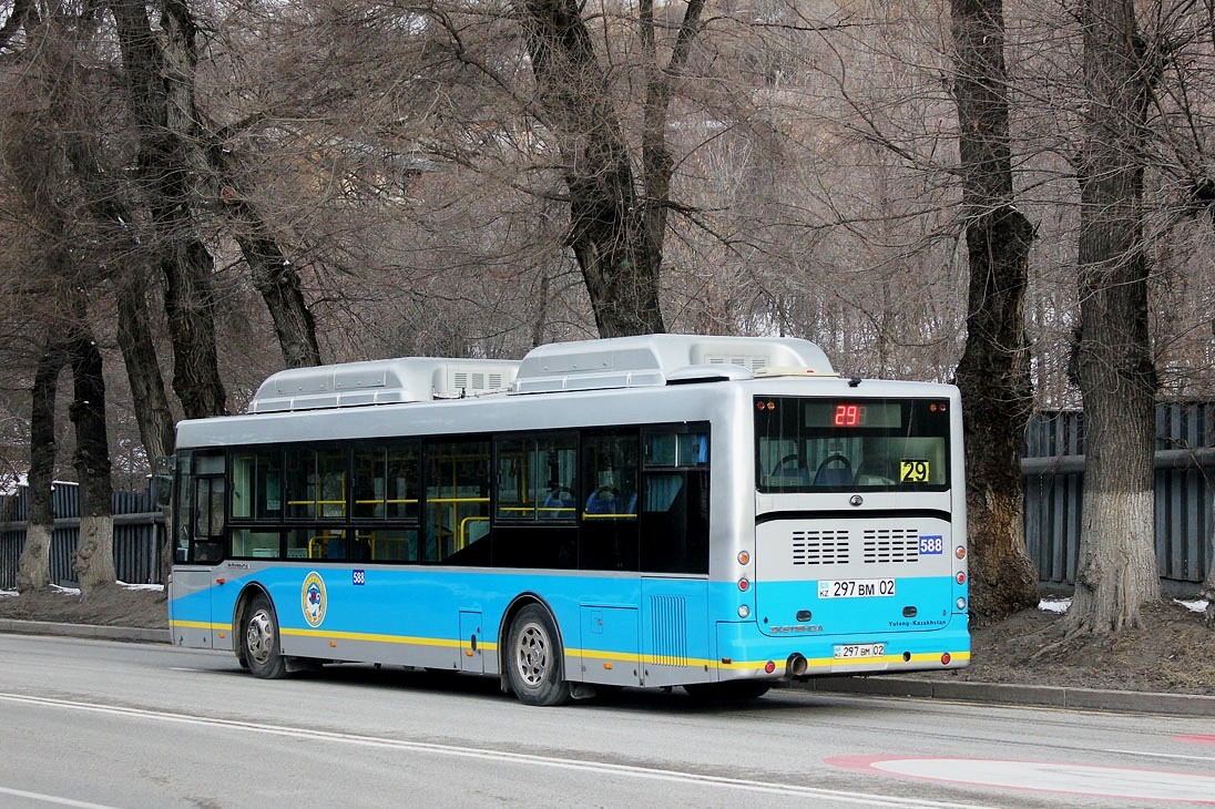 Алматы, Yutong ZK6118HGA № 588