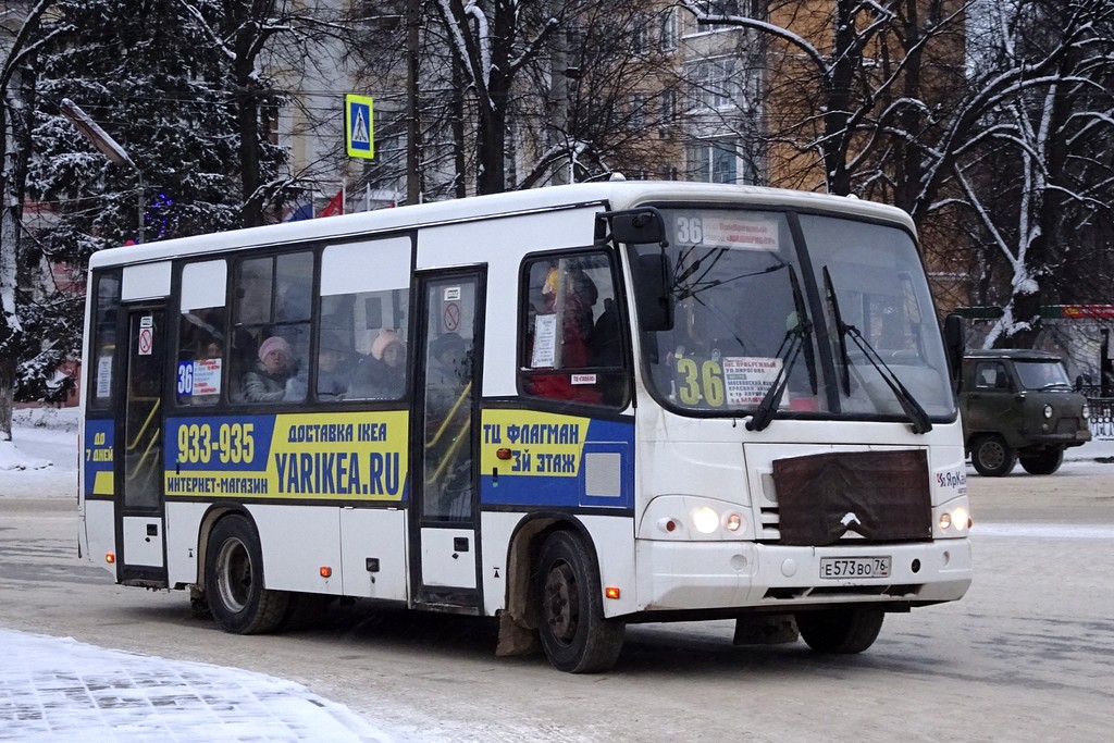 Ярославская область, ПАЗ-320402-05 № Е 573 ВО 76