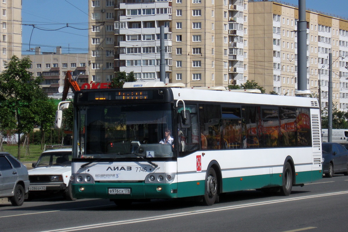 Санкт-Петербург, ЛиАЗ-5292.60 № 7746