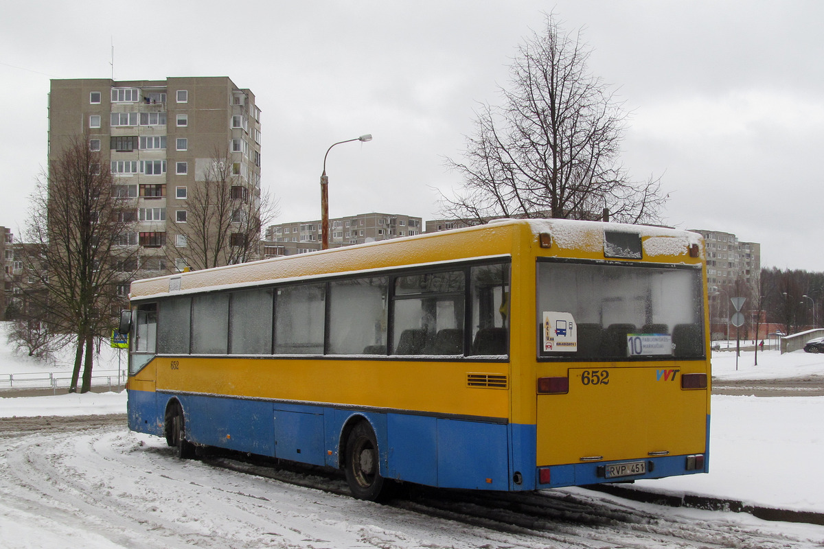 Литва, Mercedes-Benz O405 № 652