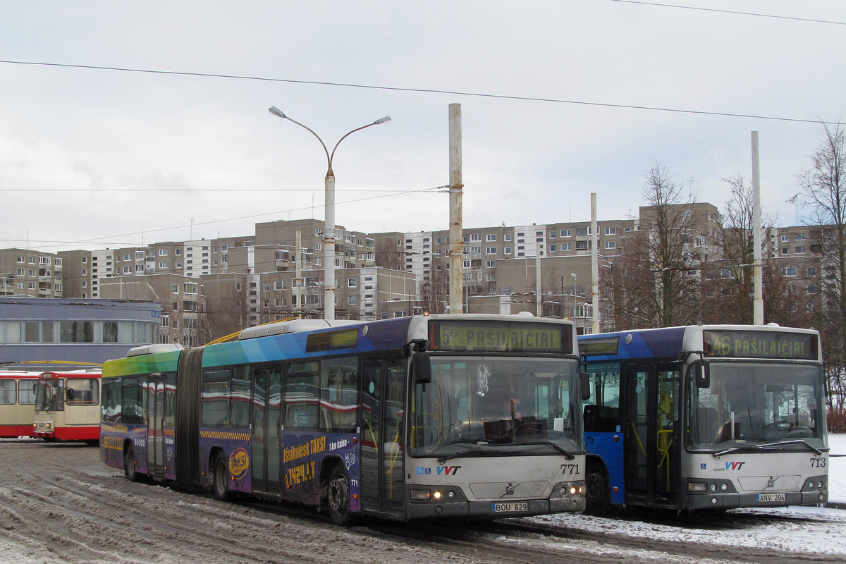 Литва, Volvo 7700A № 771