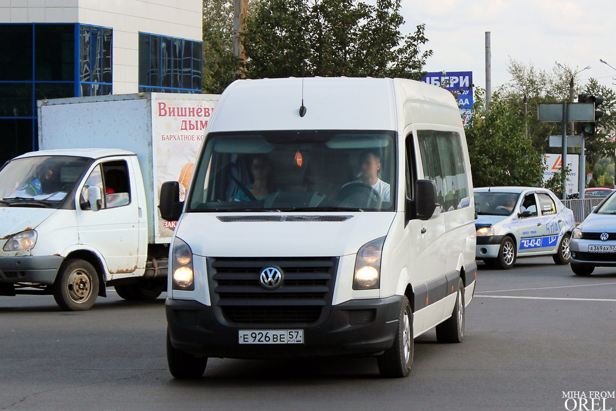 Орловская область, Volkswagen Crafter № Е 926 ВЕ 57