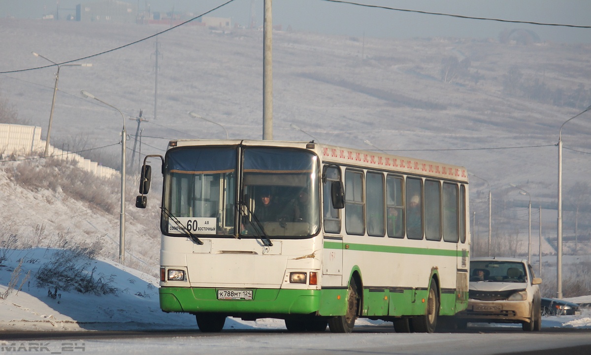 Region Krasnojarsk, LiAZ-5256.25 Nr. К 788 МТ 124