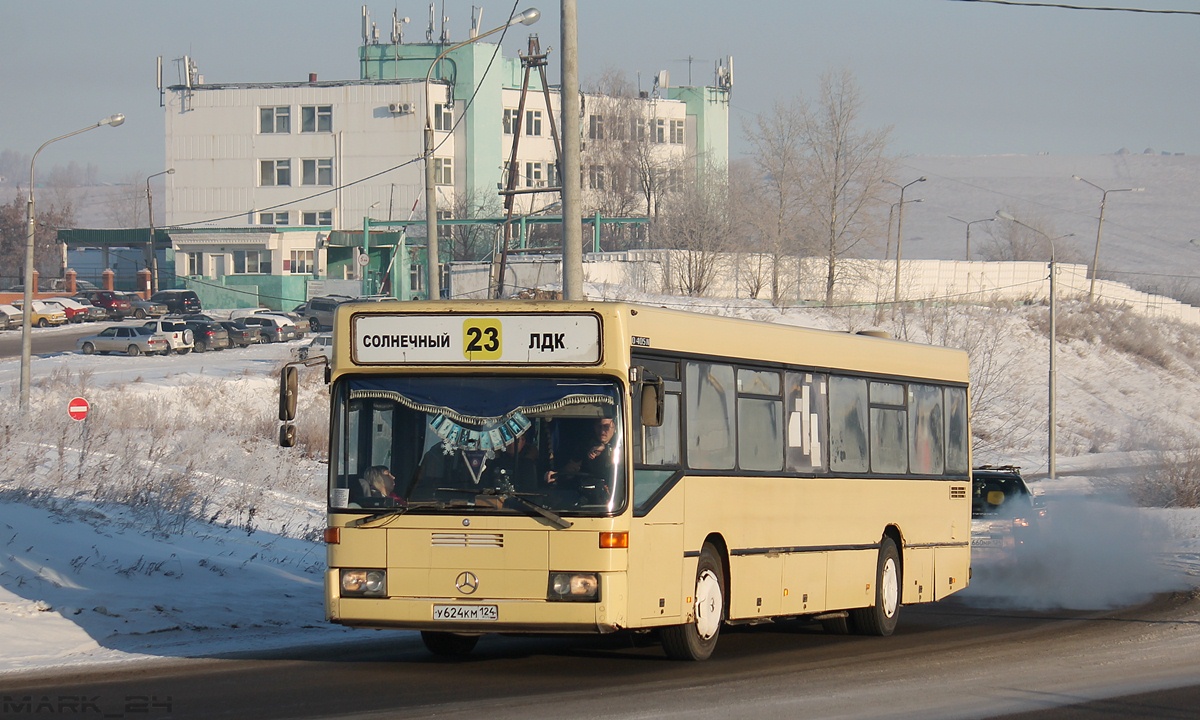 Krasnoyarsk region, Mercedes-Benz O405N # У 624 КМ 124