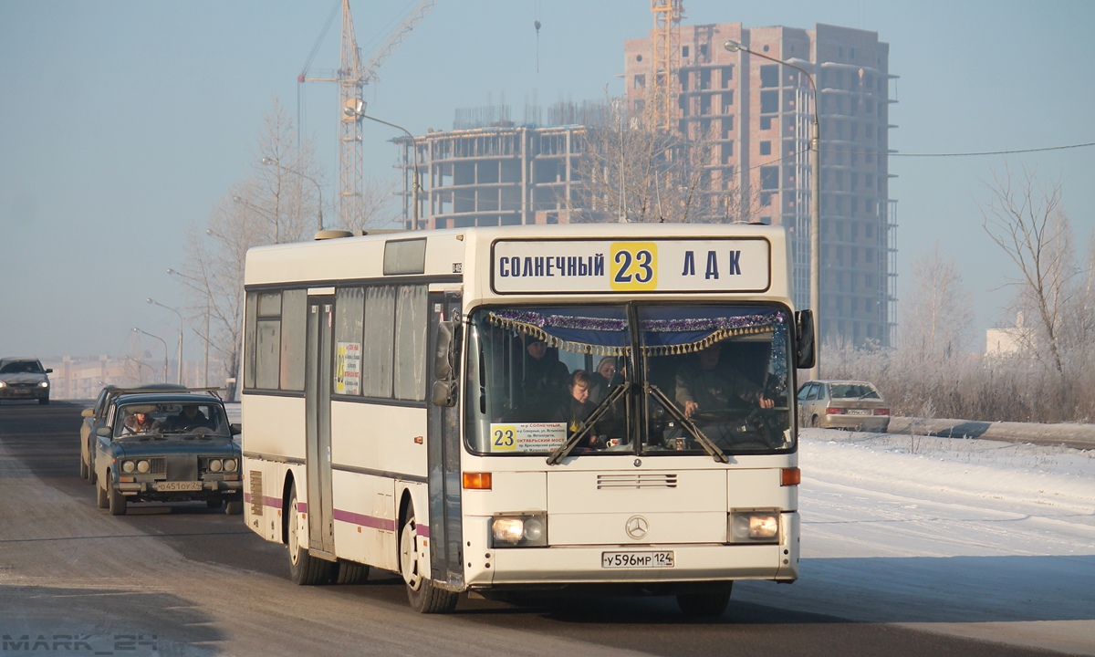 Красноярский край, Mercedes-Benz O405 № У 596 МР 124