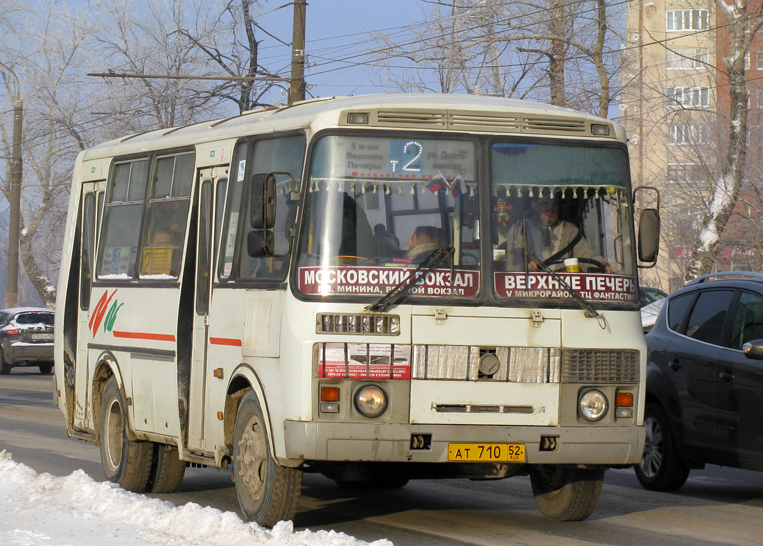 Нижегородская область, ПАЗ-32054 № АТ 710 52