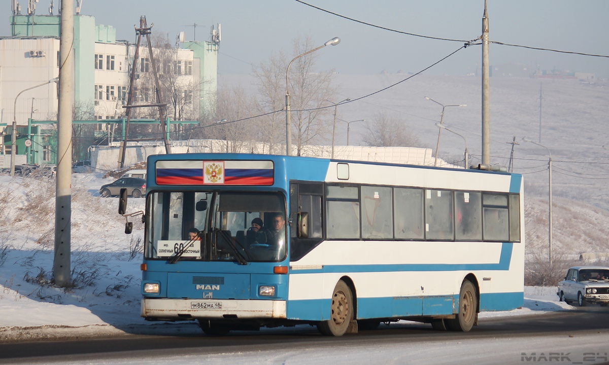 Красноярский край, MAN 791 SL202 № М 862 МА 48