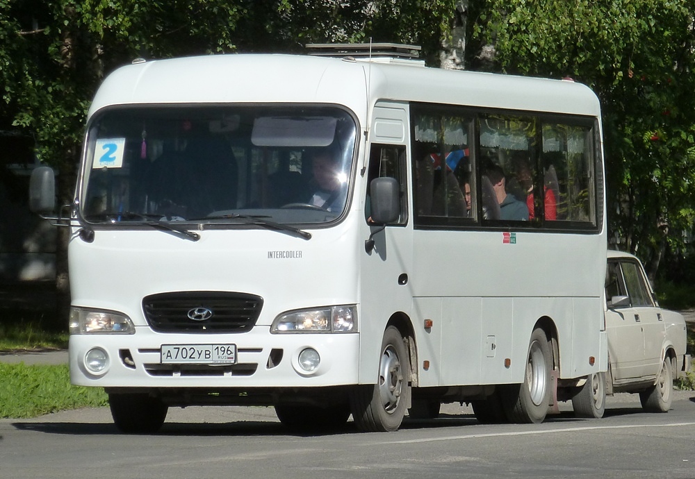 Sverdlovsk region, Hyundai County SWB C08 (TagAZ) # А 702 УВ 196