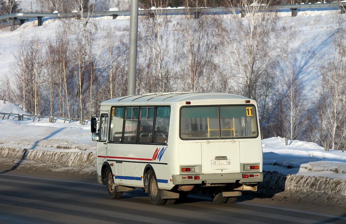 Томская область, ПАЗ-32054 № О 572 АК 102