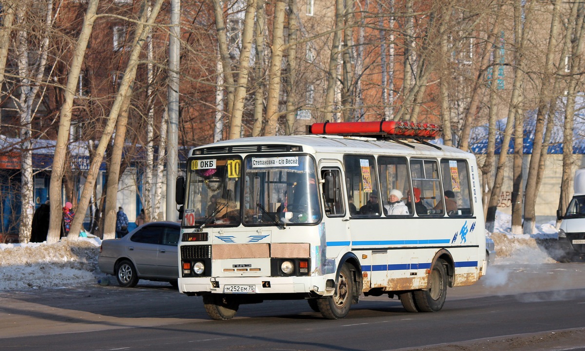 Томская область, ПАЗ-32054 № М 252 ЕМ 70