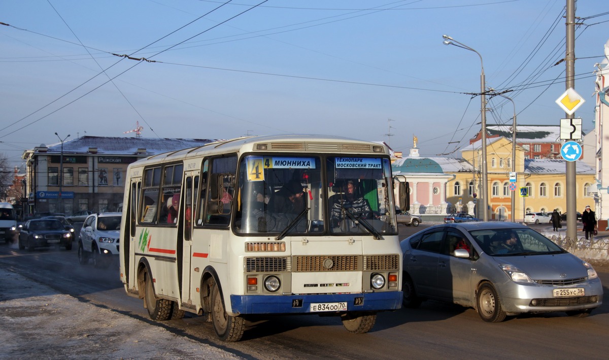 Томская область, ПАЗ-32054 № Е 834 ОО 70