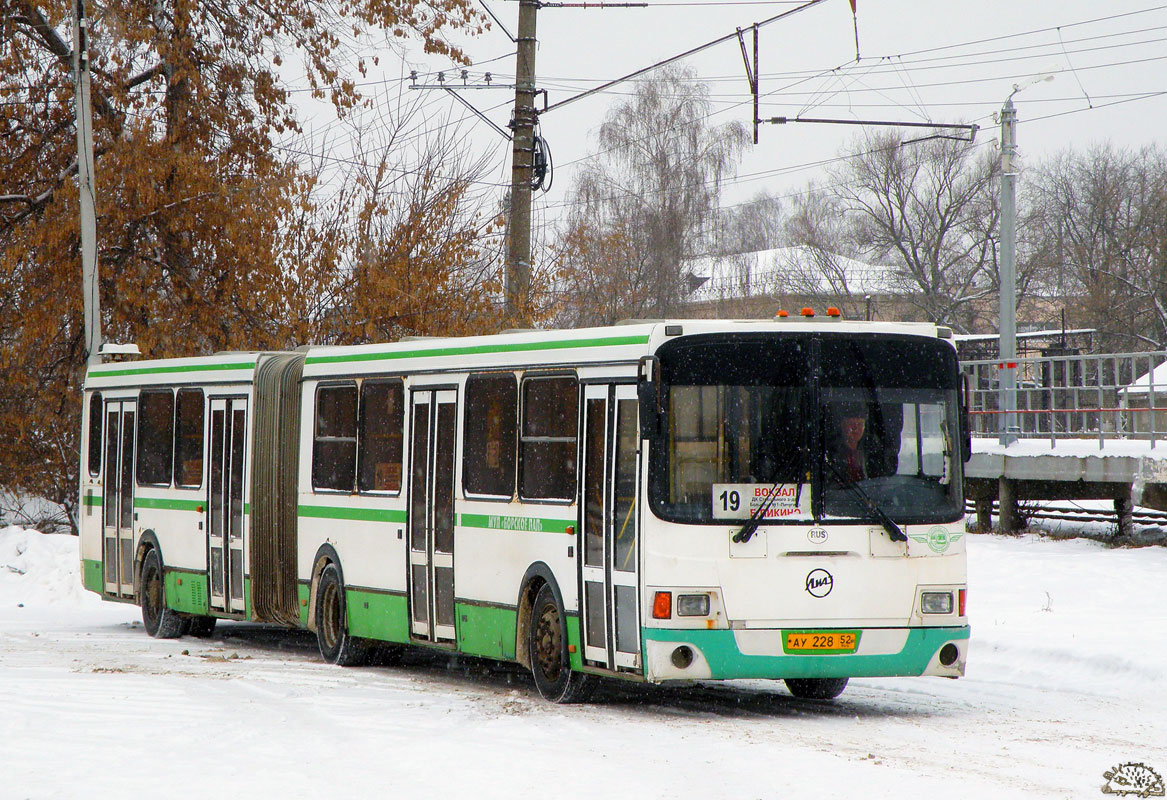 Нижегородская область, ЛиАЗ-6212.00 № АУ 228 52