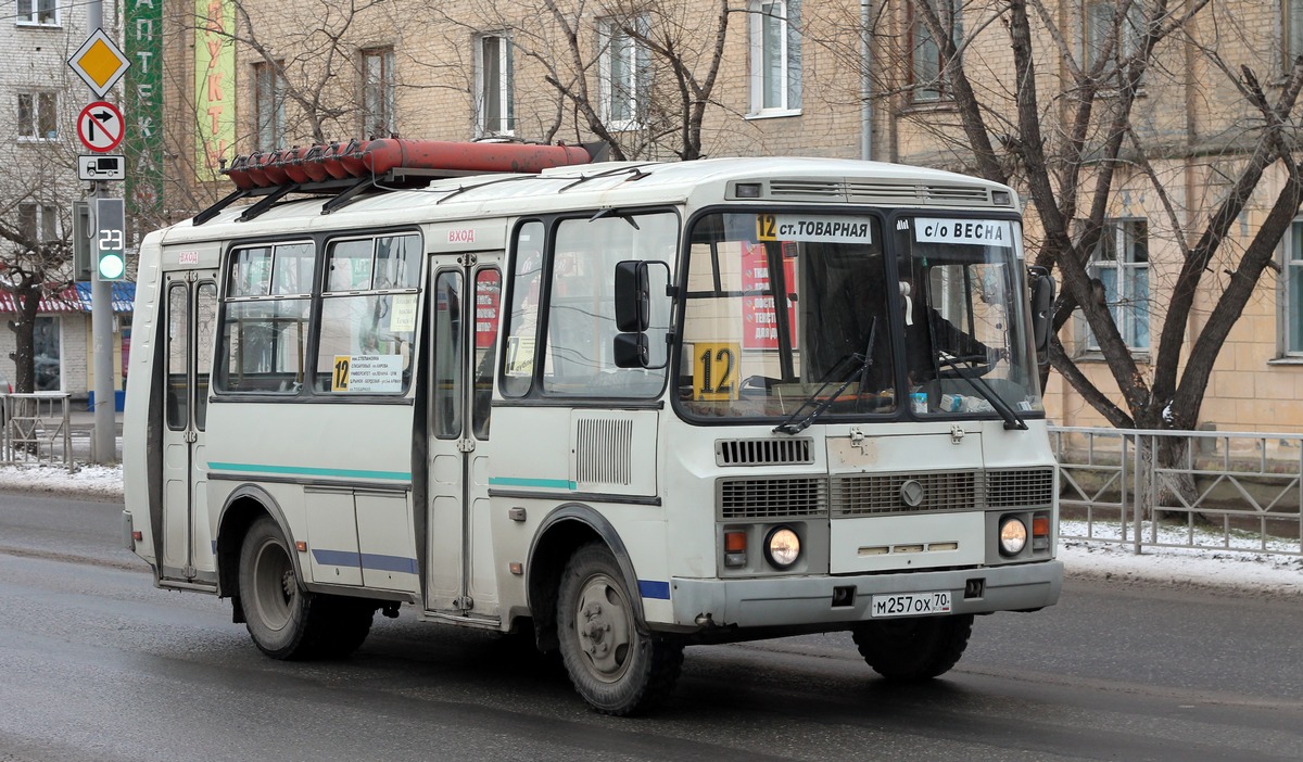 Томская область, ПАЗ-32053 № М 257 ОХ 70