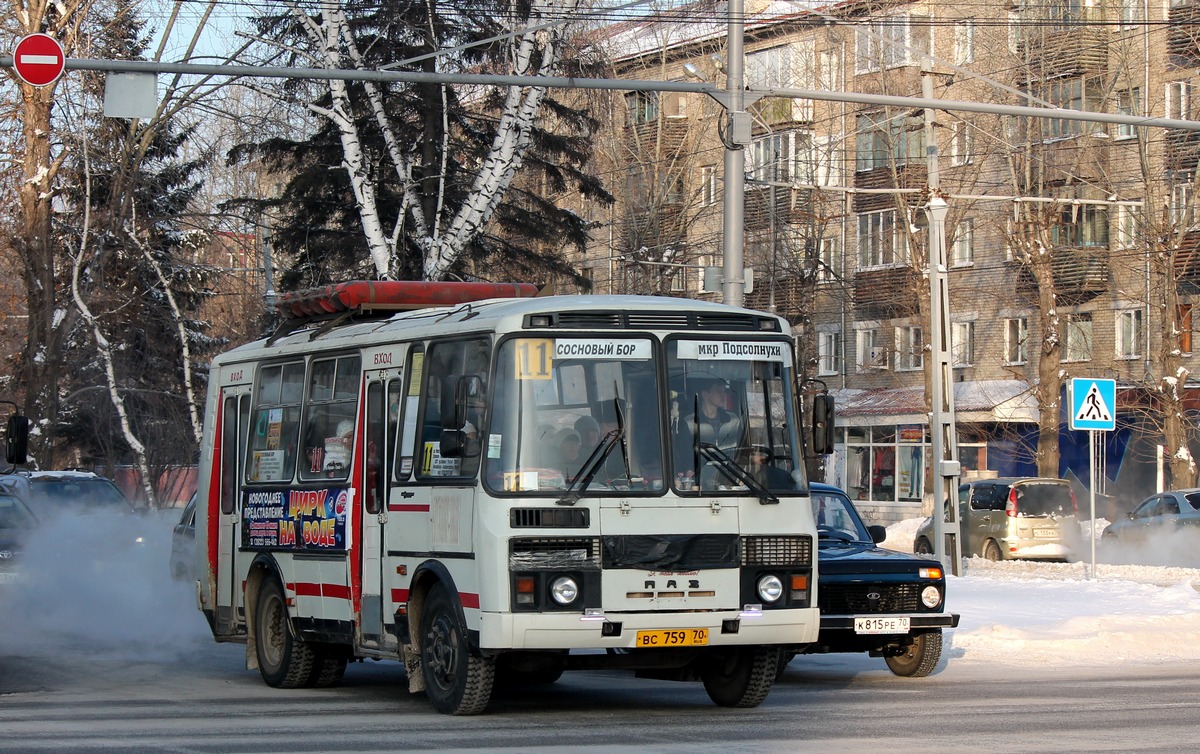 Томская область, ПАЗ-32054 № ВС 759 70