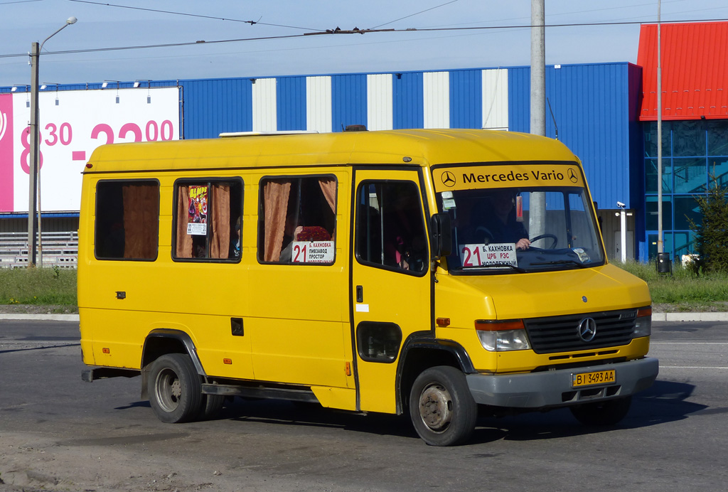 Полтавская область, Mercedes-Benz Vario 612D № BI 3493 AA