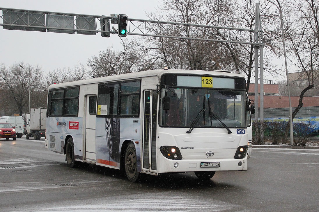 Алматы, Daewoo BS106 (СемАЗ) № 914