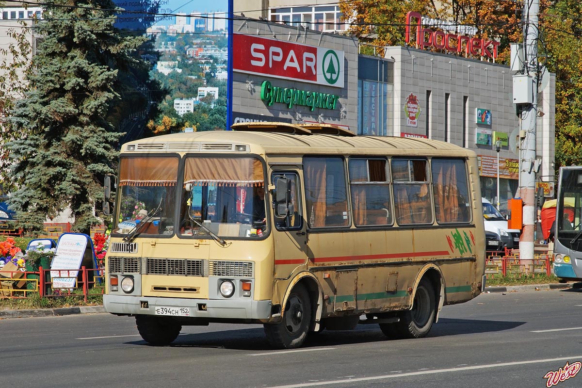 Нижегородская область, ПАЗ-32054 № Е 394 СН 152