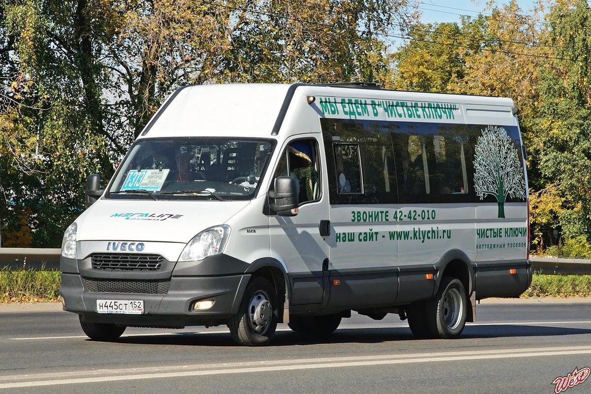 Нижегородская область, Нижегородец-2227UT (IVECO Daily) № Н 445 СТ 152