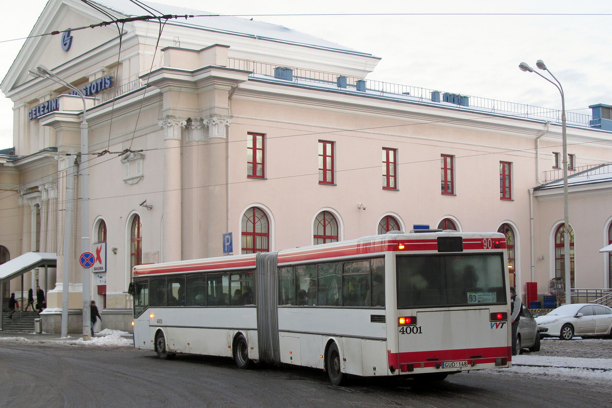 Литва, Mercedes-Benz O405G № 4001