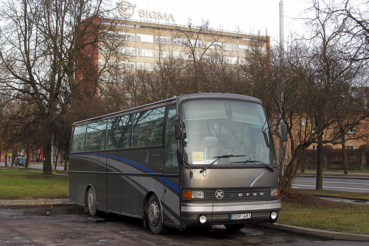 Литва, Setra S211HD № DDP 481