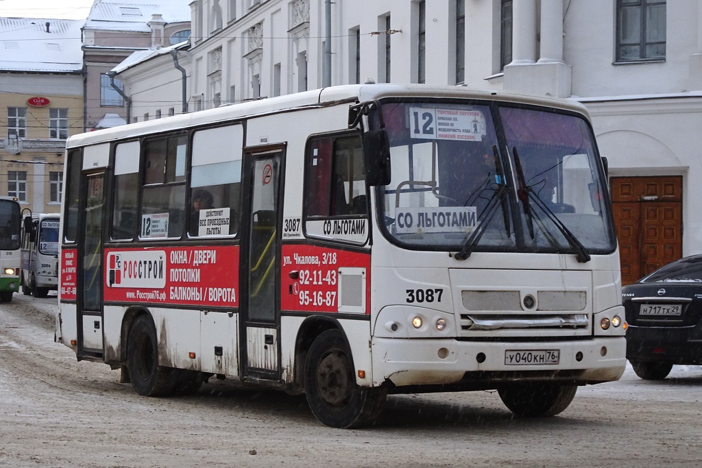 Ярославская область, ПАЗ-320402-03 № 3087