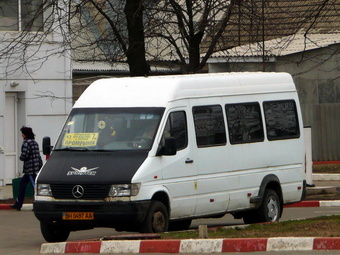 Одесская область, Mercedes-Benz Sprinter W904 412D № BH 0497 AA