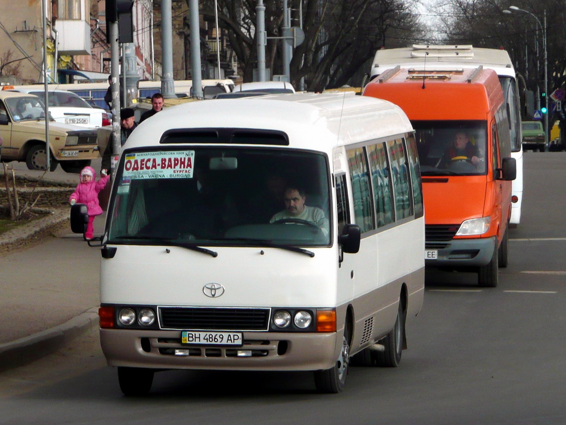 Одесская область, Toyota Coaster HZB50L № BH 4869 AP