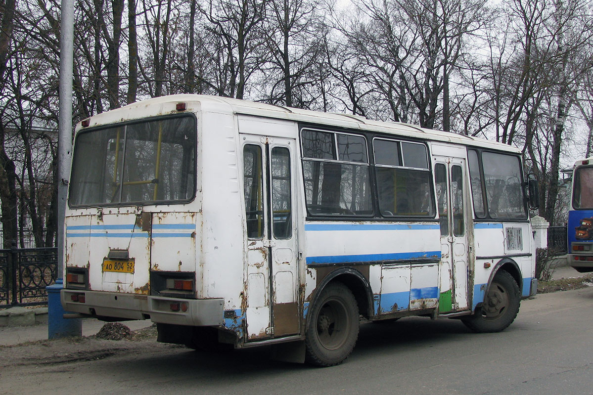 Нижегородская область, ПАЗ-32054 № АО 804 52