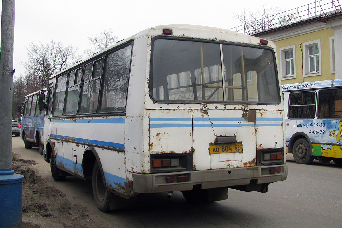 Нижегородская область, ПАЗ-32054 № АО 804 52