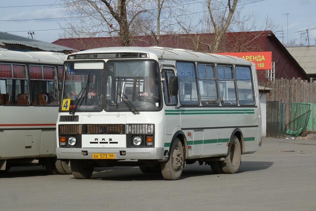 Свердловская область, ПАЗ-32053-07 № ЕК 573 66