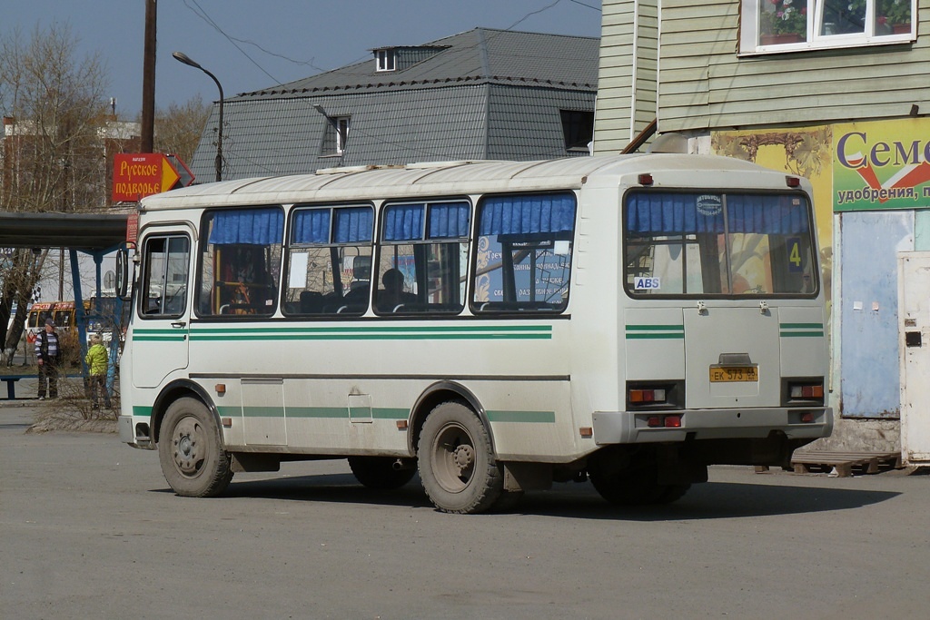 Свердловская область, ПАЗ-32053-07 № ЕК 573 66