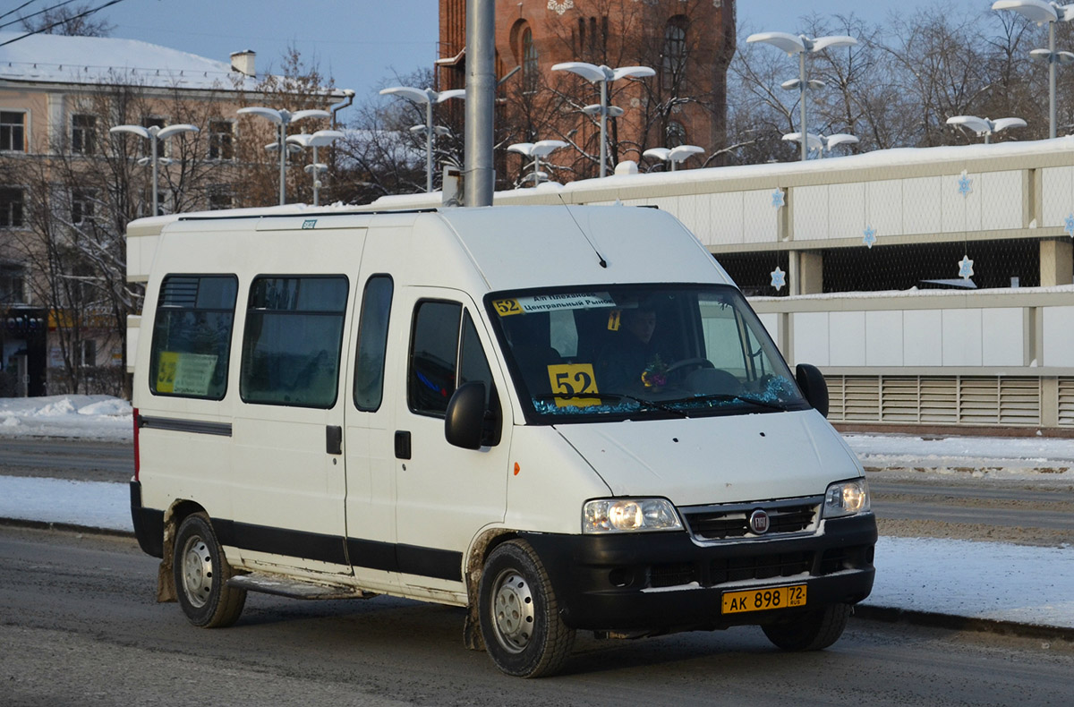 Тюменская область, FIAT Ducato 244 CSMMC, -RT № АК 898 72