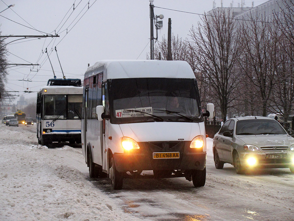 Полтавская область, Рута 25 № BI 4168 AA