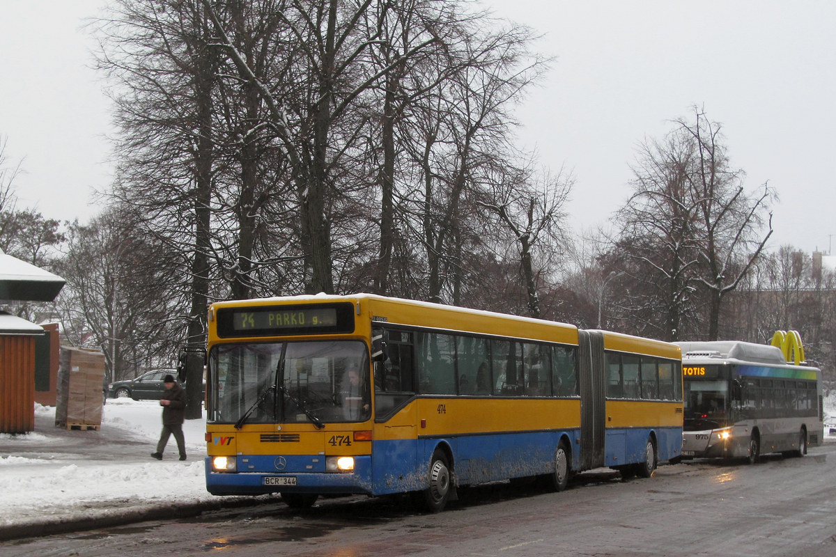 Литва, Mercedes-Benz O405G № 474