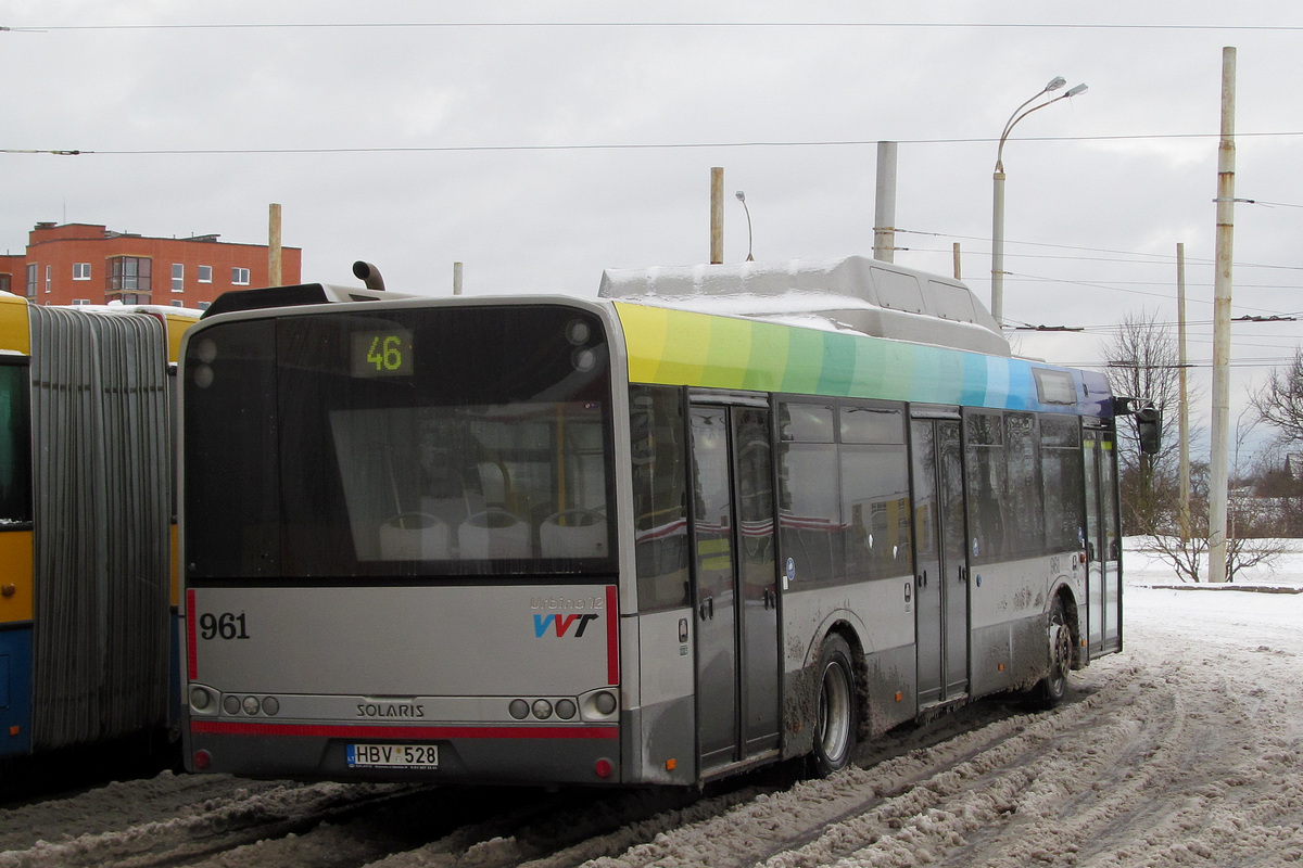 Литва, Solaris Urbino III 12 CNG № 961