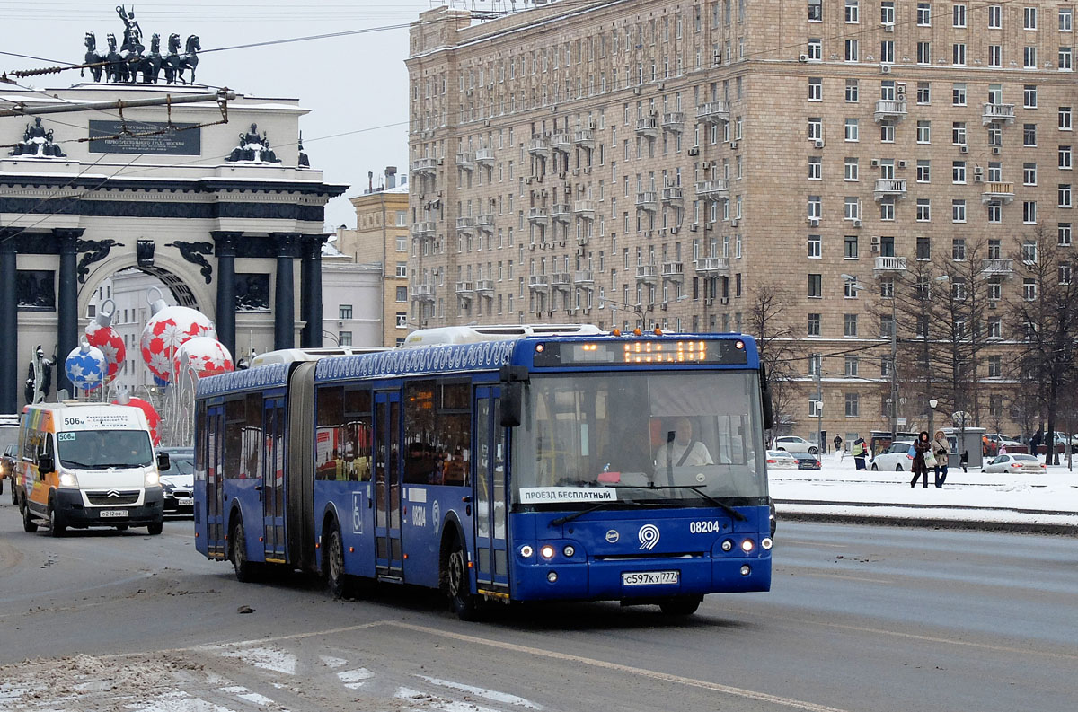 Москва, ЛиАЗ-6213.22 № 08204