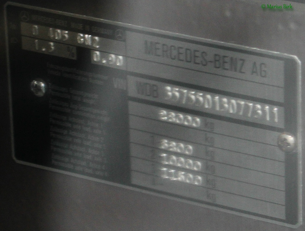 Бавария, Mercedes-Benz O405GN2 № SW-GX 7000