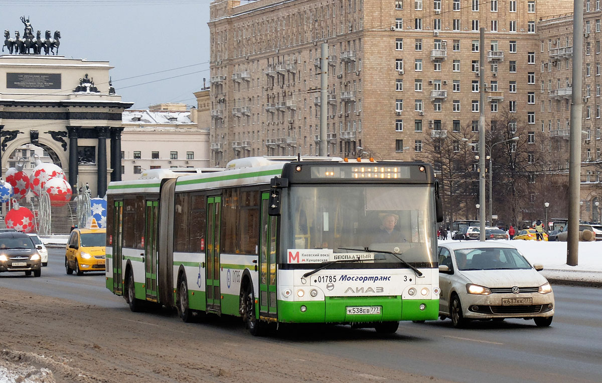 Москва, ЛиАЗ-6213.22 № 01785