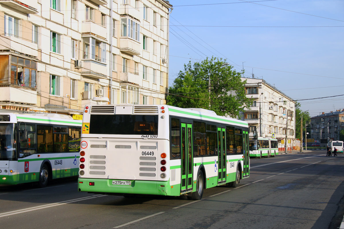 Москва, ЛиАЗ-5292.21 № 06449