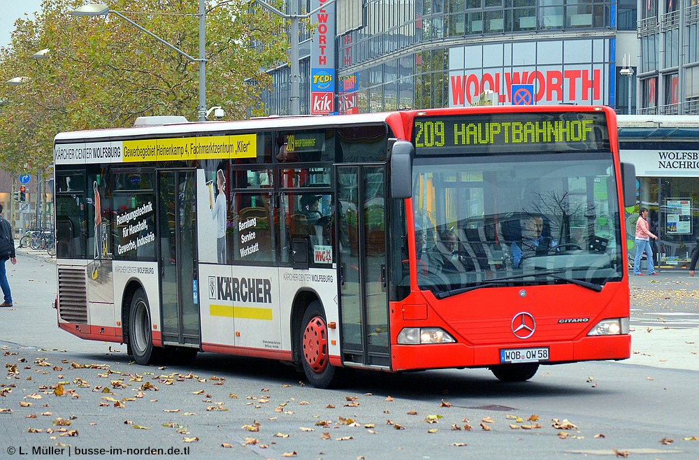 Alsó-Szászország, Mercedes-Benz O530 Citaro sz.: 58