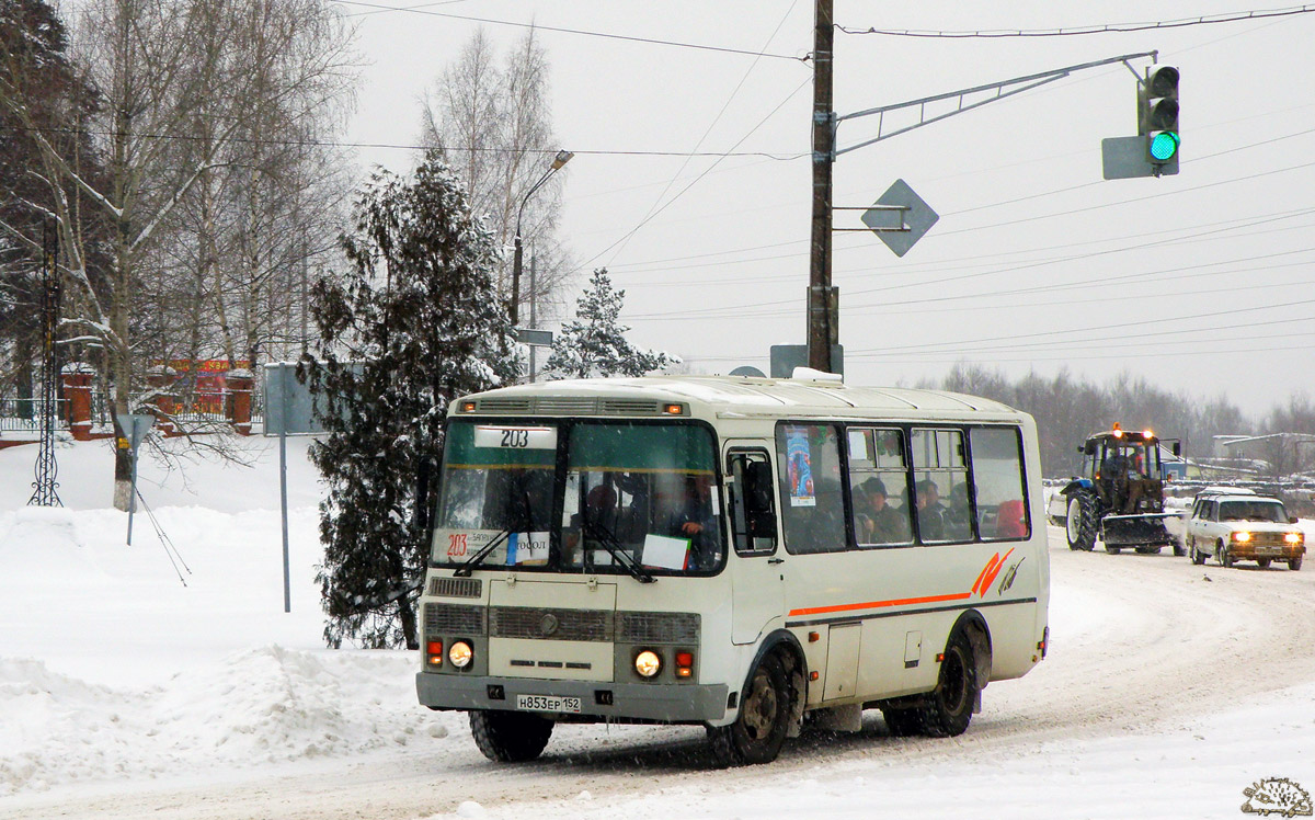 Нижегородская область, ПАЗ-32054 № Н 853 ЕР 152