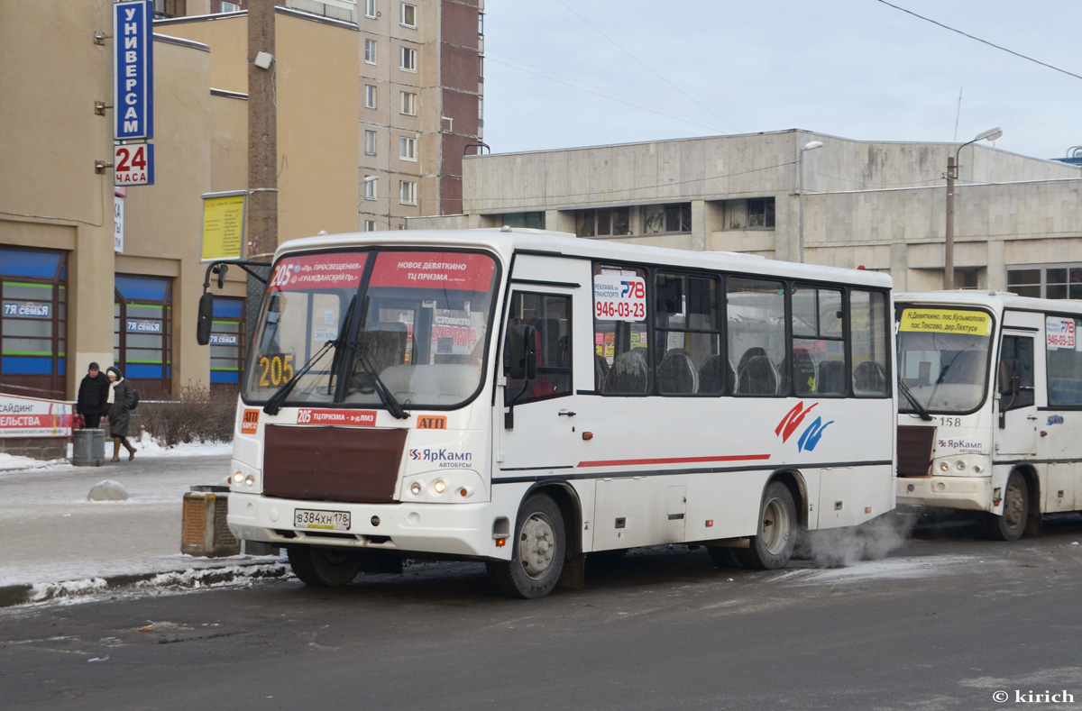 Санкт-Петербург, ПАЗ-320402-05 № В 384 ХН 178