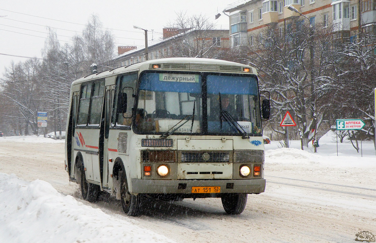 Нижегородская область, ПАЗ-32054-07 № АТ 151 52