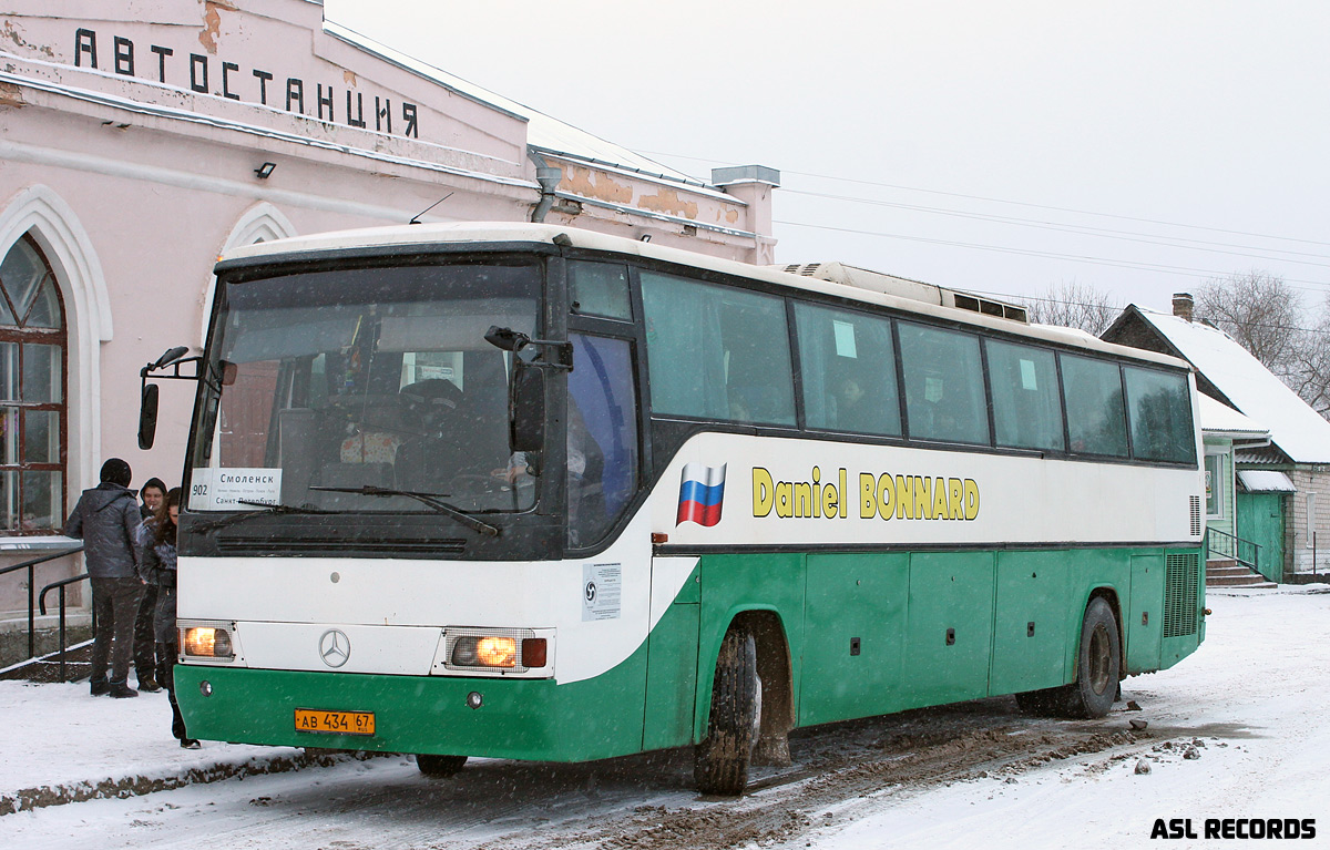 Смоленская область, Mercedes-Benz O340 № АВ 434 67