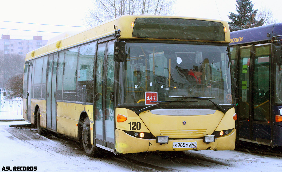 Ленинградская область, Scania OmniLink II (Скания-Питер) № 120