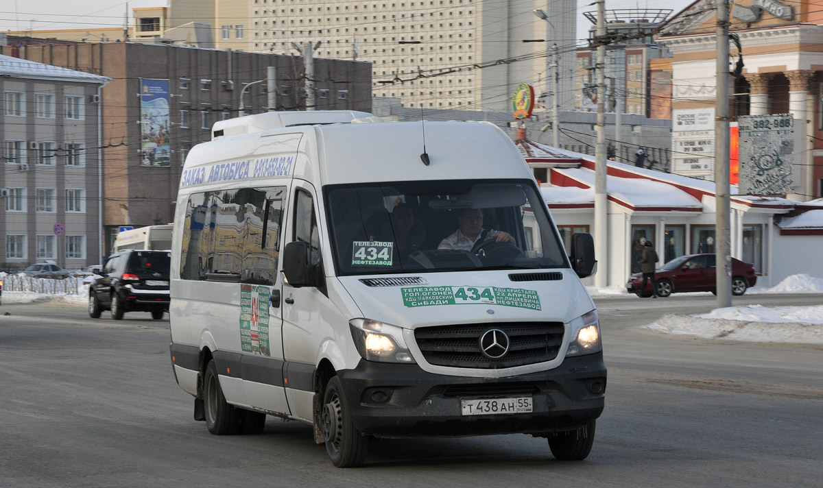 Омская область, Луидор-223602 (MB Sprinter) № Т 438 АН 55