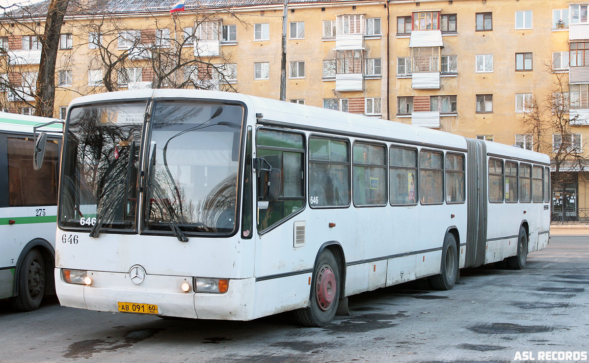 Псковская область, Mercedes-Benz O345G № 646