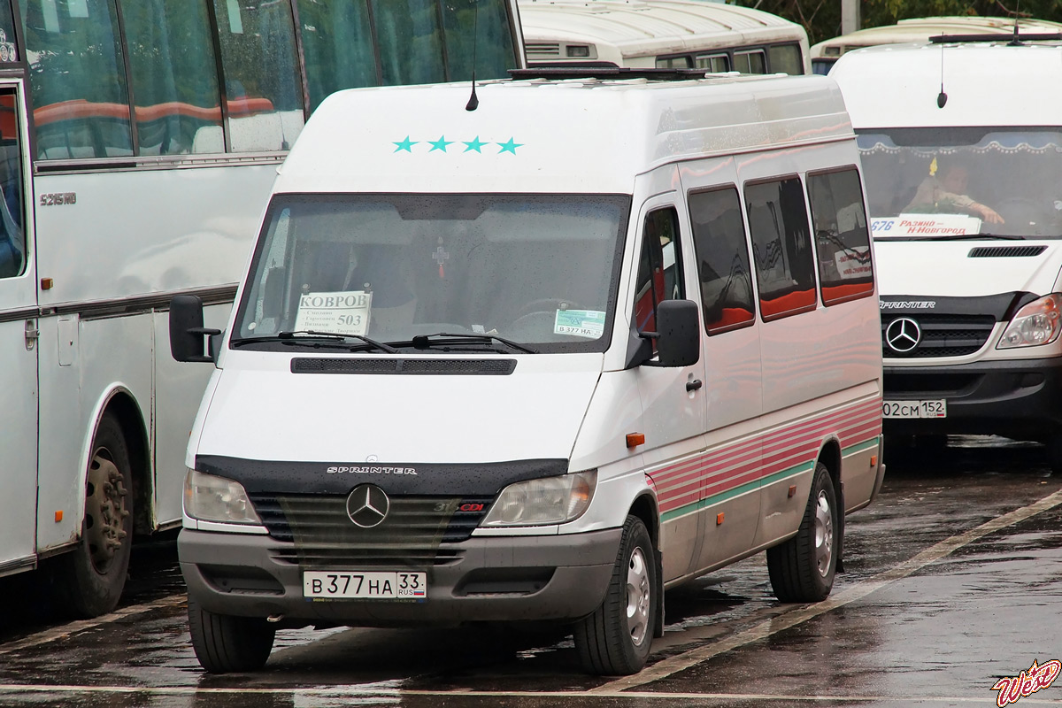 Владимирская область, Mercedes-Benz Sprinter W903 316CDI № В 377 НА 33