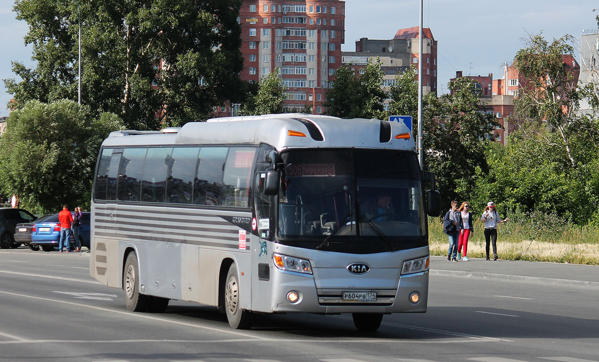 Чэлябінская вобласць, Kia Granbird № Р 604 РВ 174